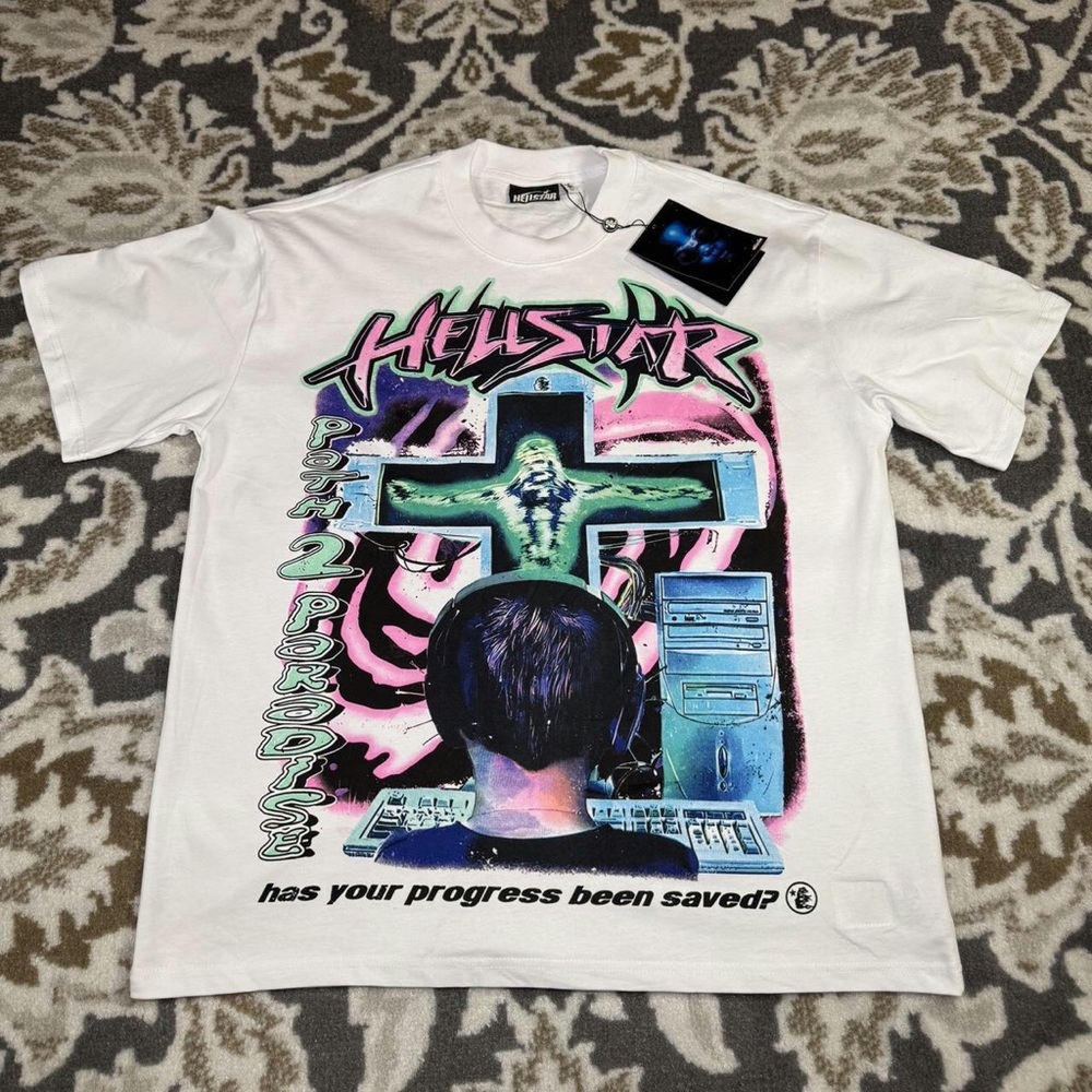 HUF White Graphic Tee - Short Sleeve
